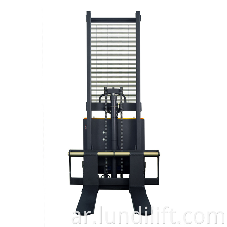 Gantry Width 700mm 1.5ton 1.6m Semi-electric Stacker